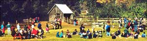 "Enjoying a fall day at Honey-Pot Hill"