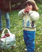 "Eating just-picked apples is part of the fun"