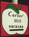 Carver Orchard sign